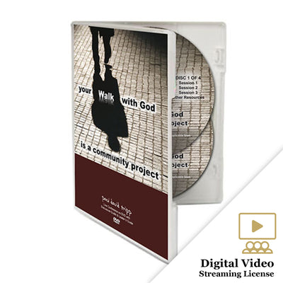 Your Walk With God Is A Community Project (Digital Video Streaming License)